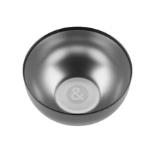 Load image into Gallery viewer, Groom &amp; Wag • Magnetic Stainless Bowl • Black
